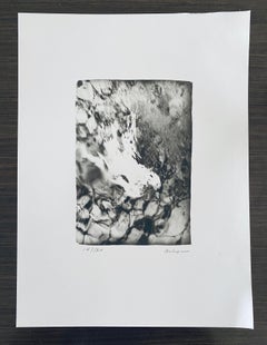 Französische Contemporary Lichtdruckfotografie Schwarz-Weiß-Foto Andre Naggar