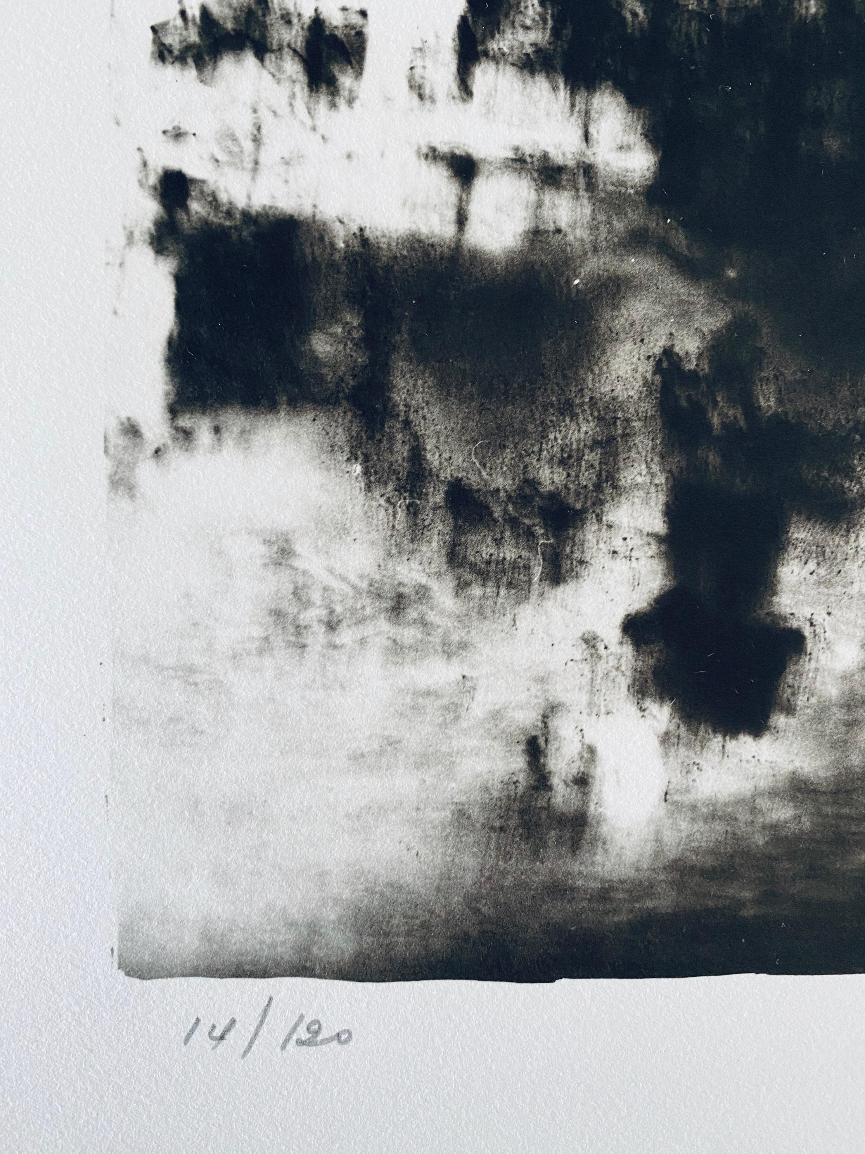 French Contemporary Collotype Photograph Black White Photo Andre Naggar For Sale 4