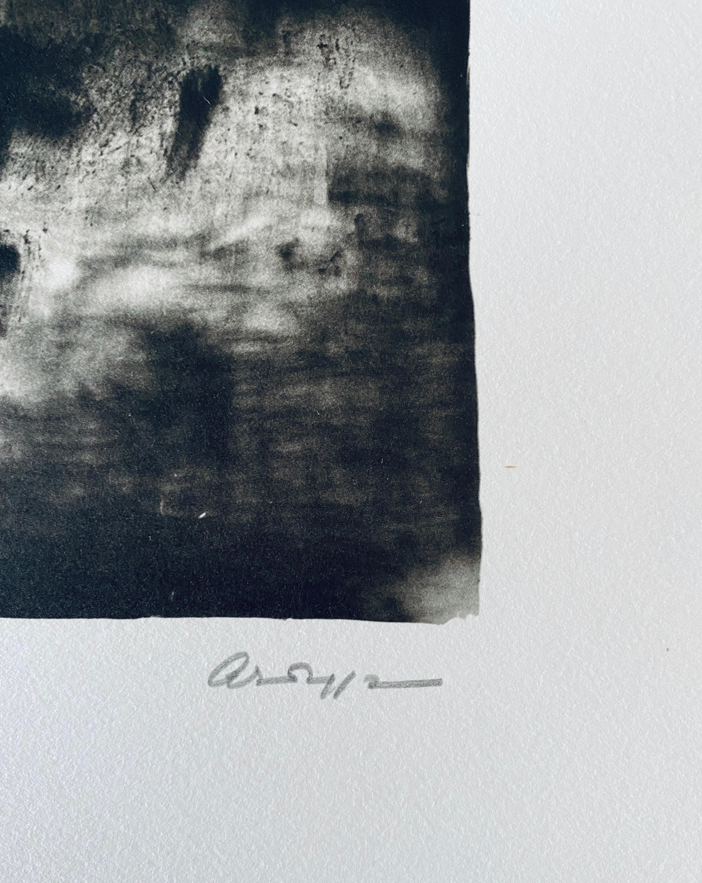 French Contemporary Collotype Photograph Black White Photo Andre Naggar For Sale 5