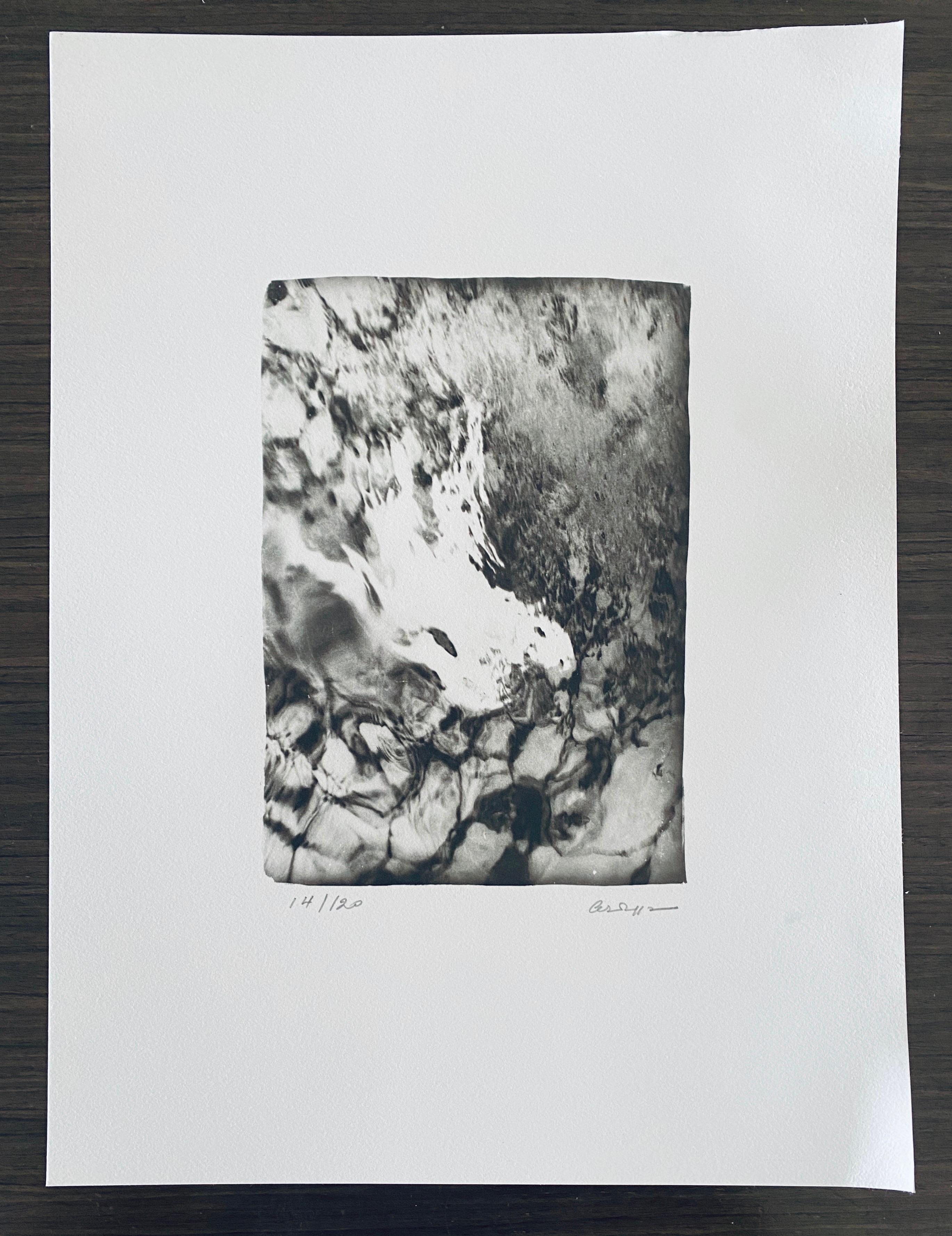 French Contemporary Collotype Photograph Black White Photo Andre Naggar For Sale 6