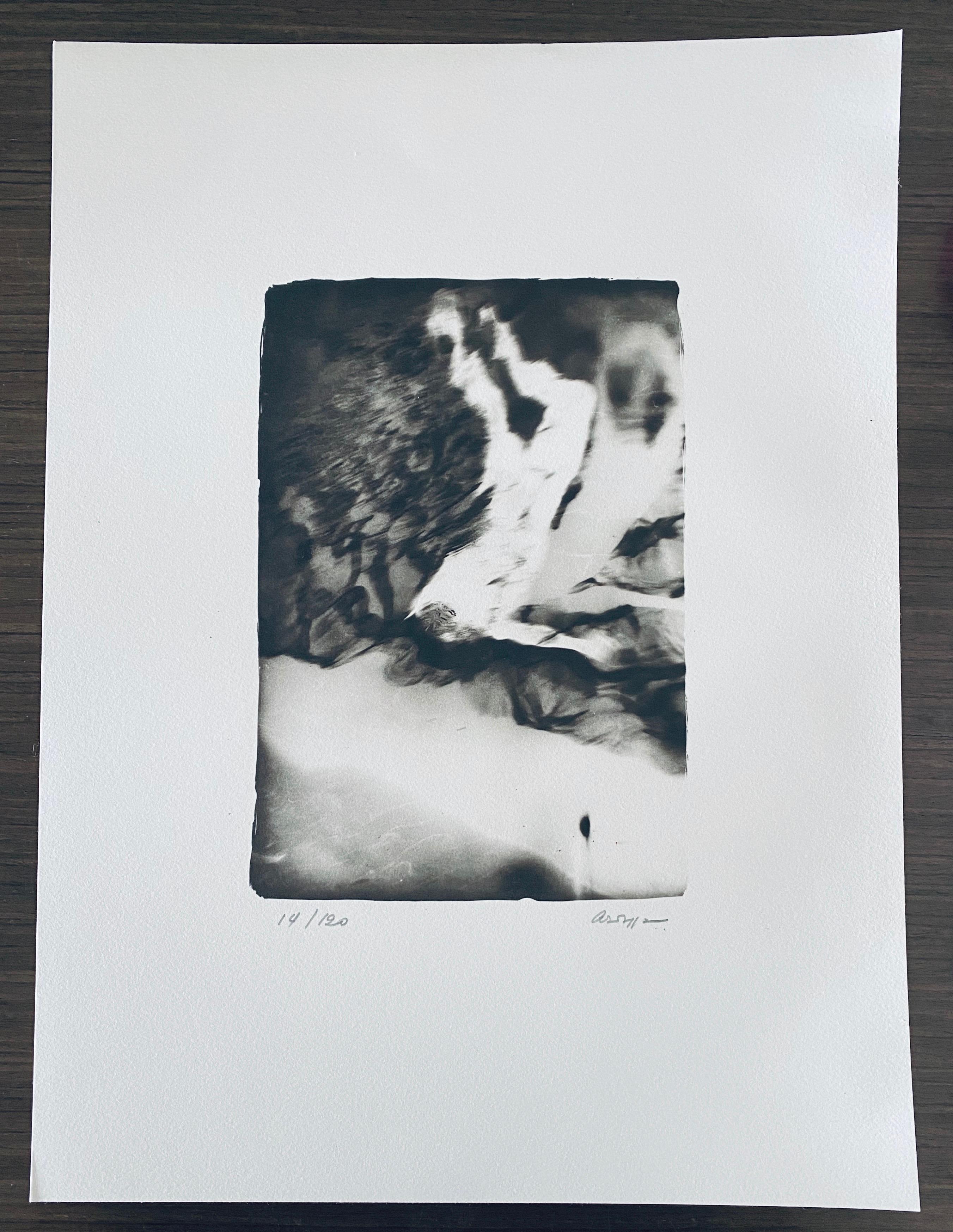 French Contemporary Collotype Photograph Black White Photo Andre Naggar For Sale 7