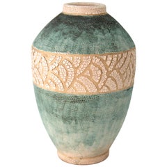 Andre Petitriy French Art Deco Ceramic Vase