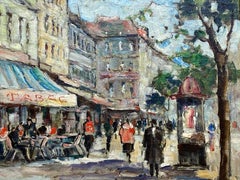 “Cafe Le Dome, Paris”