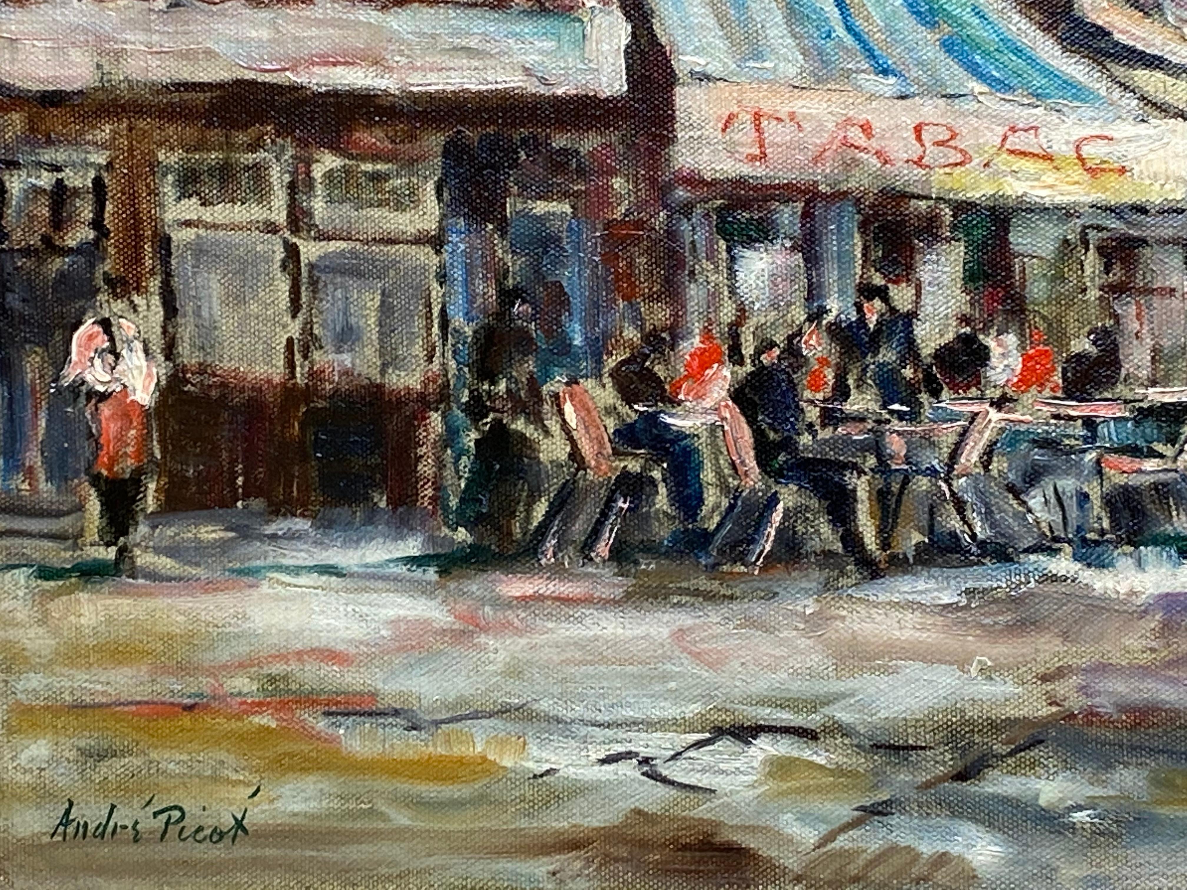 famous cafe painting