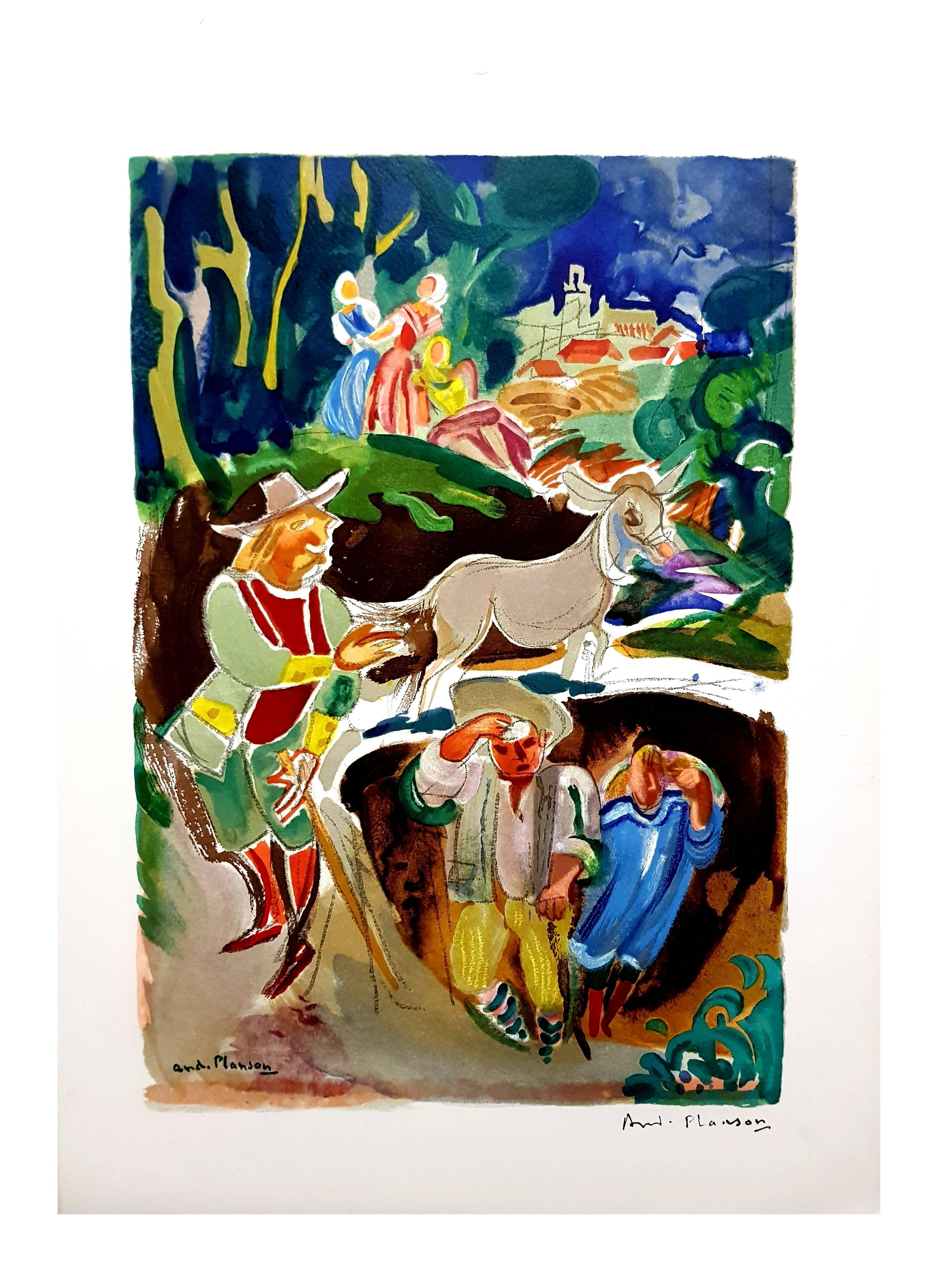 André Planson - French Province 
Original Lithograph
Handsigned 
Dimensions: 38 x 28 cm


Leonor Fini is considered one of the most important women artists of the mid-twentieth century, along with Leonora Carrington, Frida Kahlo, Meret Oppenheim,