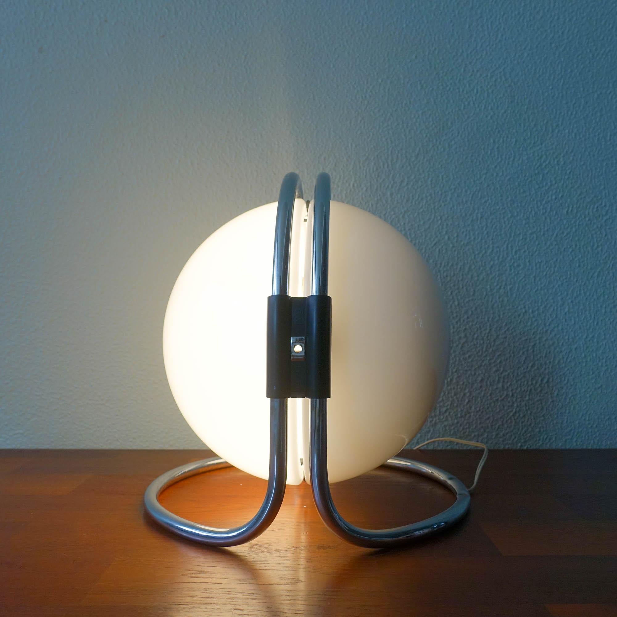 André Ricard Table Lamp for Metalarte, 1970's For Sale 7