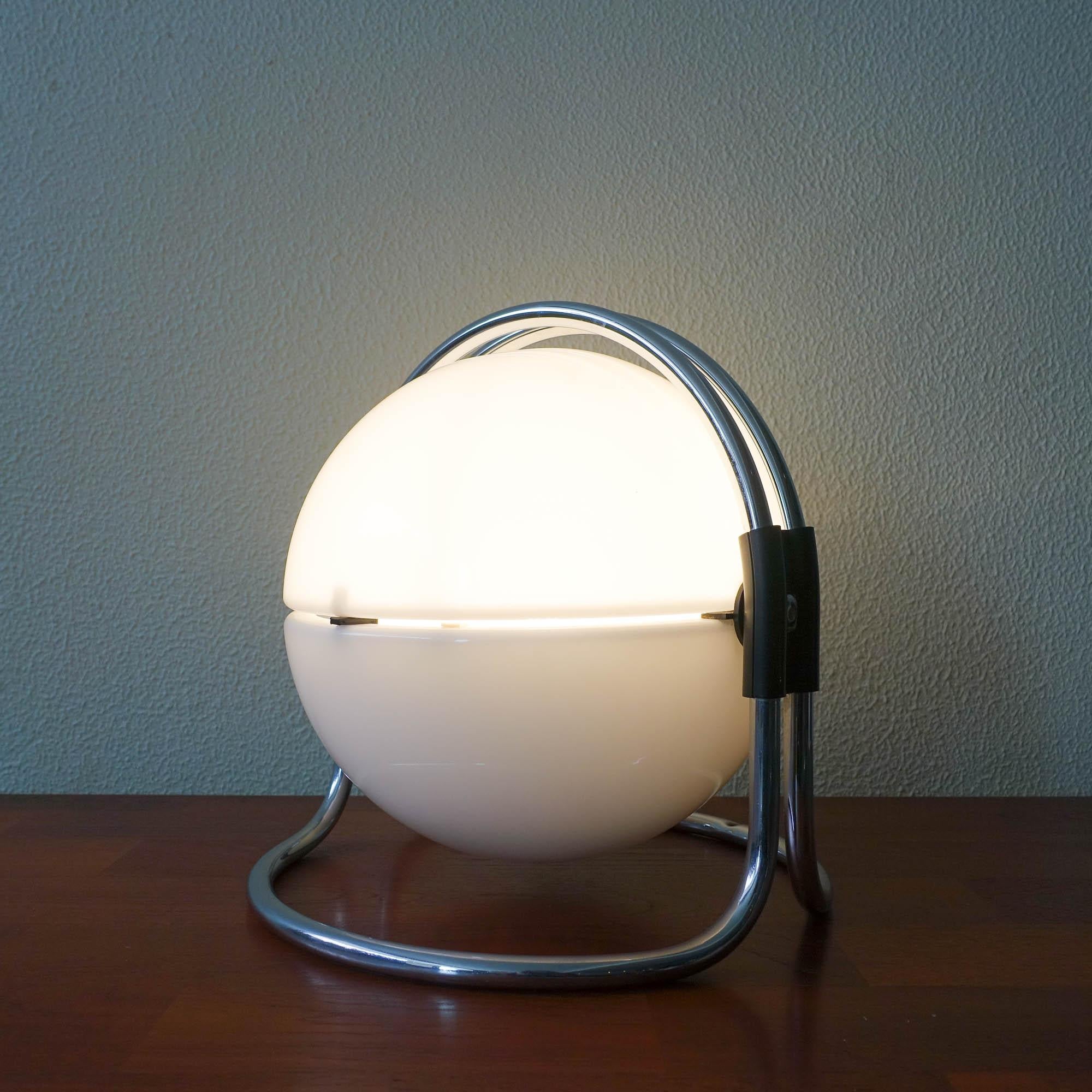 Late 20th Century André Ricard Table Lamp for Metalarte, 1970's For Sale