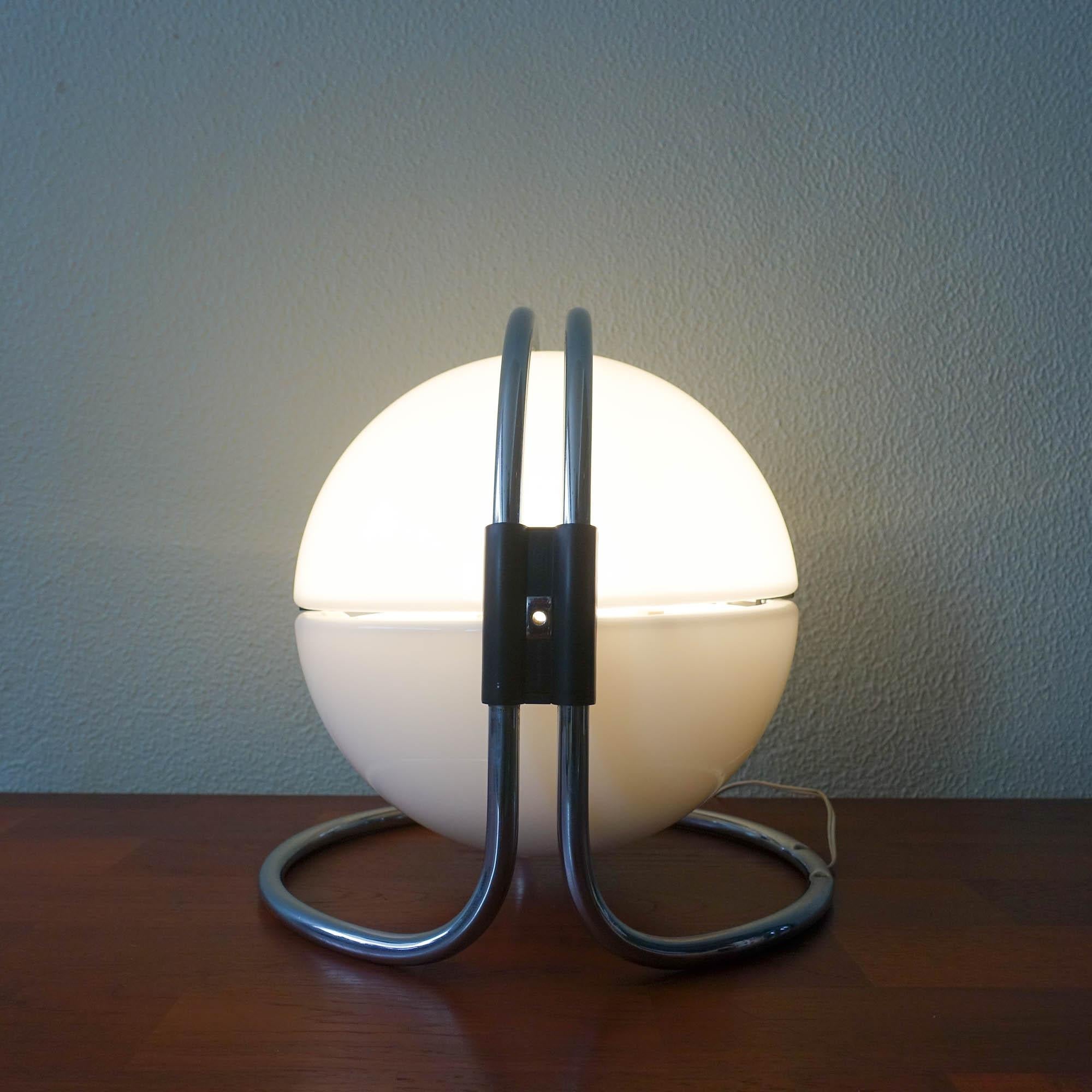 André Ricard Table Lamp for Metalarte, 1970's For Sale 2