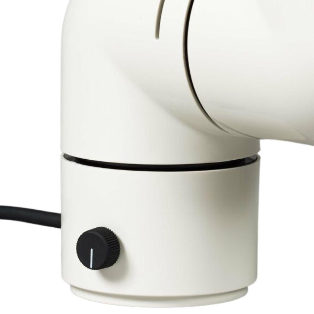 Andre Ricard Tatu, lampe de bureau LED blanche ABS pour Santa & Cole en vente 5