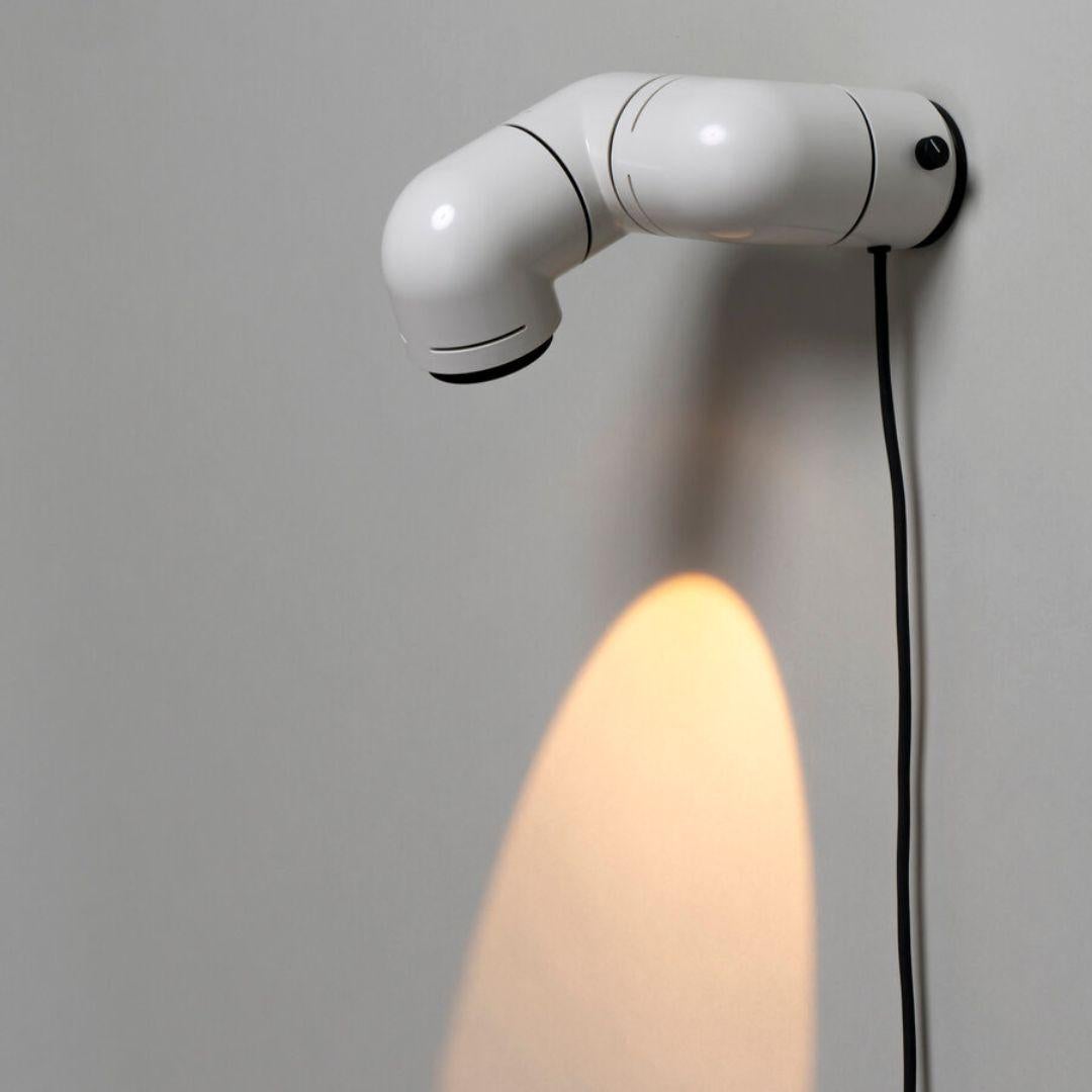 Andre Ricard Tatu, lampe de bureau LED blanche ABS pour Santa & Cole en vente 7