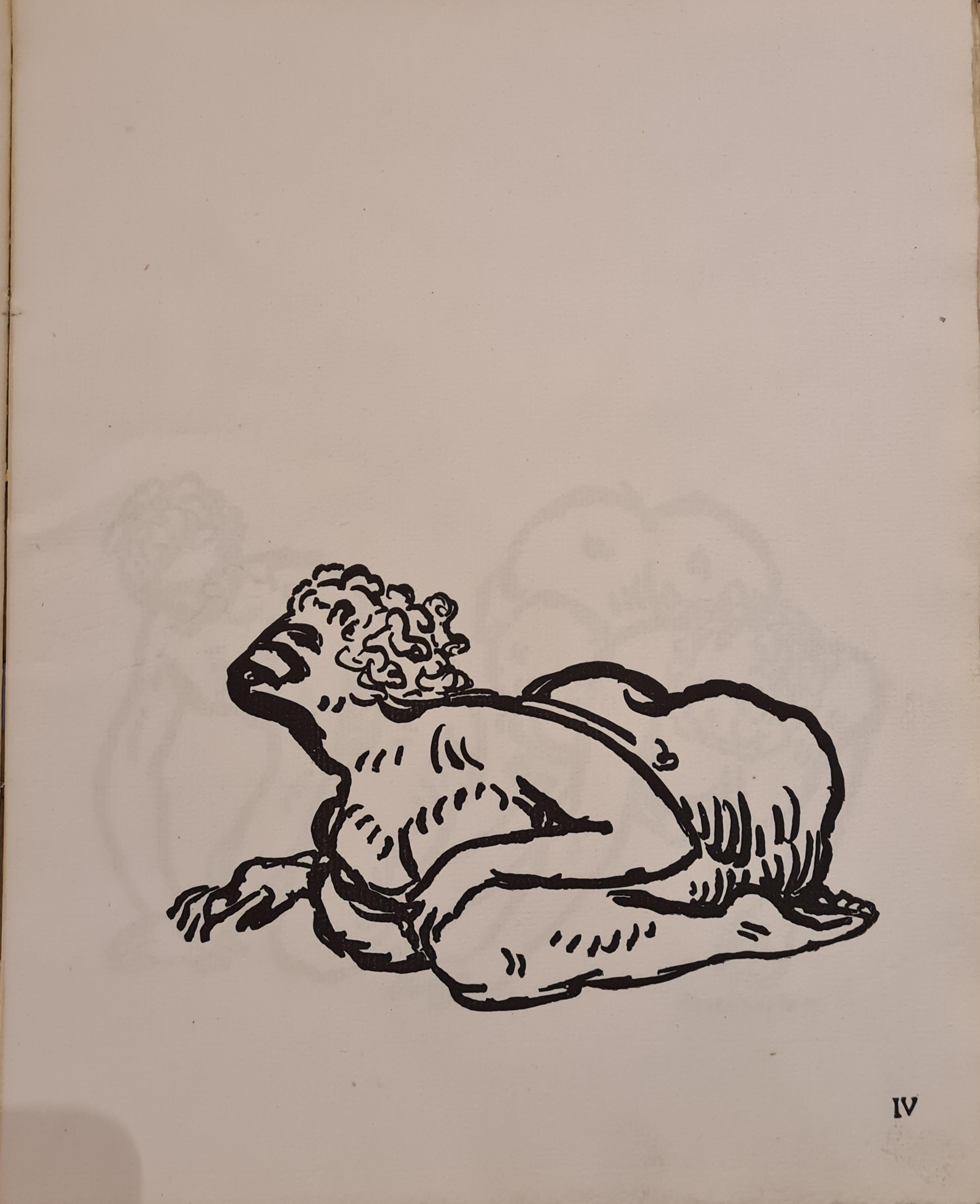 Mort de l'Amour, srie de 8 gravures rotiques sur bois en dition limite. - Beige Nude Print par André Rouveyre