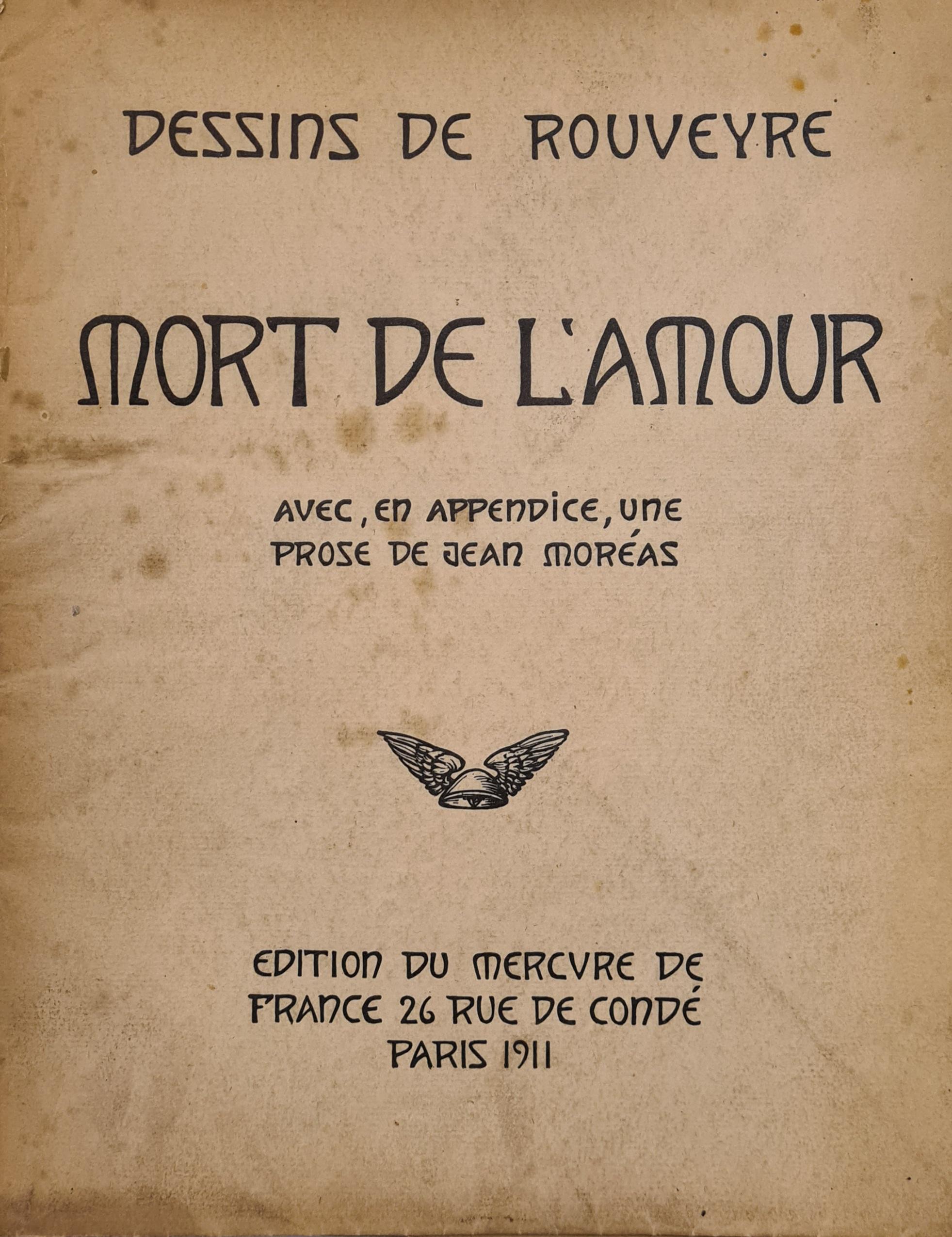Mort de l''Amour, Serie von 8 erotischen Holzstichen in limitierter Auflage. im Angebot 4