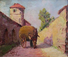 Haymaking near Saint Tropez 