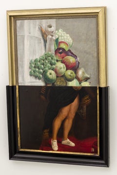 "Knippel vs. Rubens" Restored and Reassembled Vintage Paintings by André Schulze