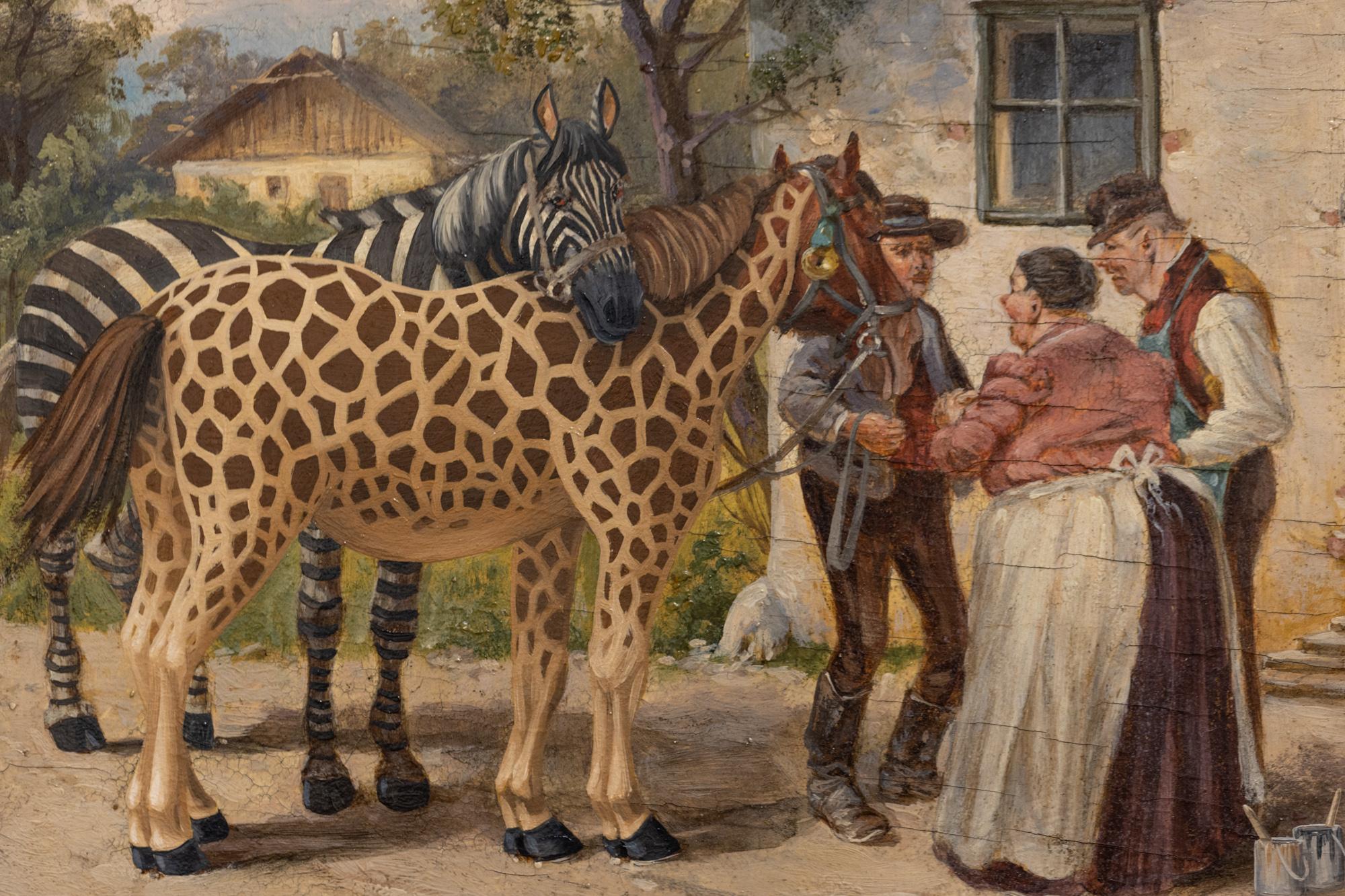 Fake Horses - Painting by André Schulze