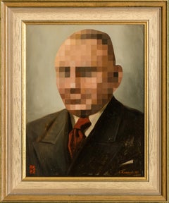 Portrait pixelisé