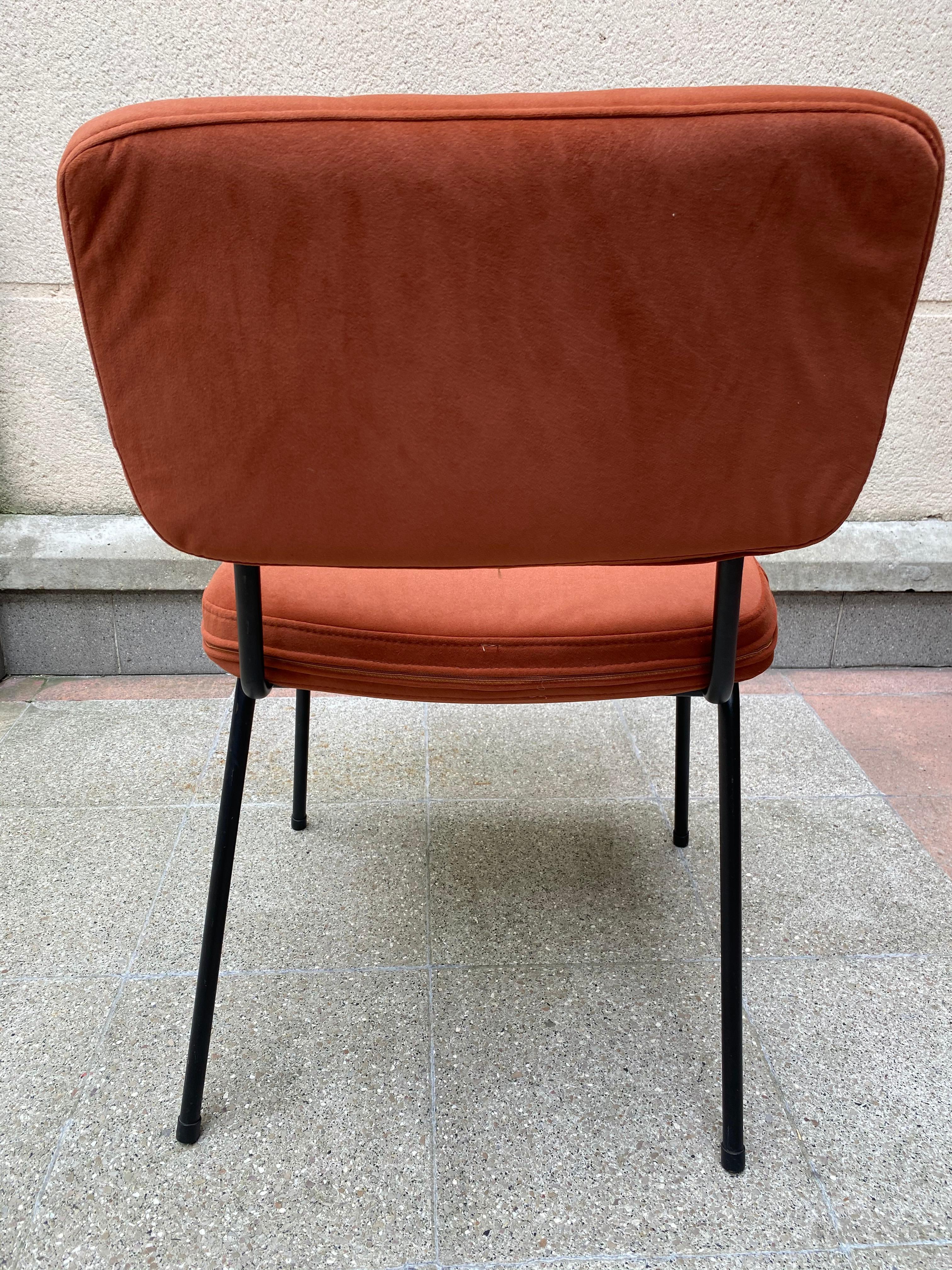 André Simard Set of 4 Chairs, 1960 2