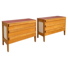 André Sornay (1902-2000) Paire de commodes