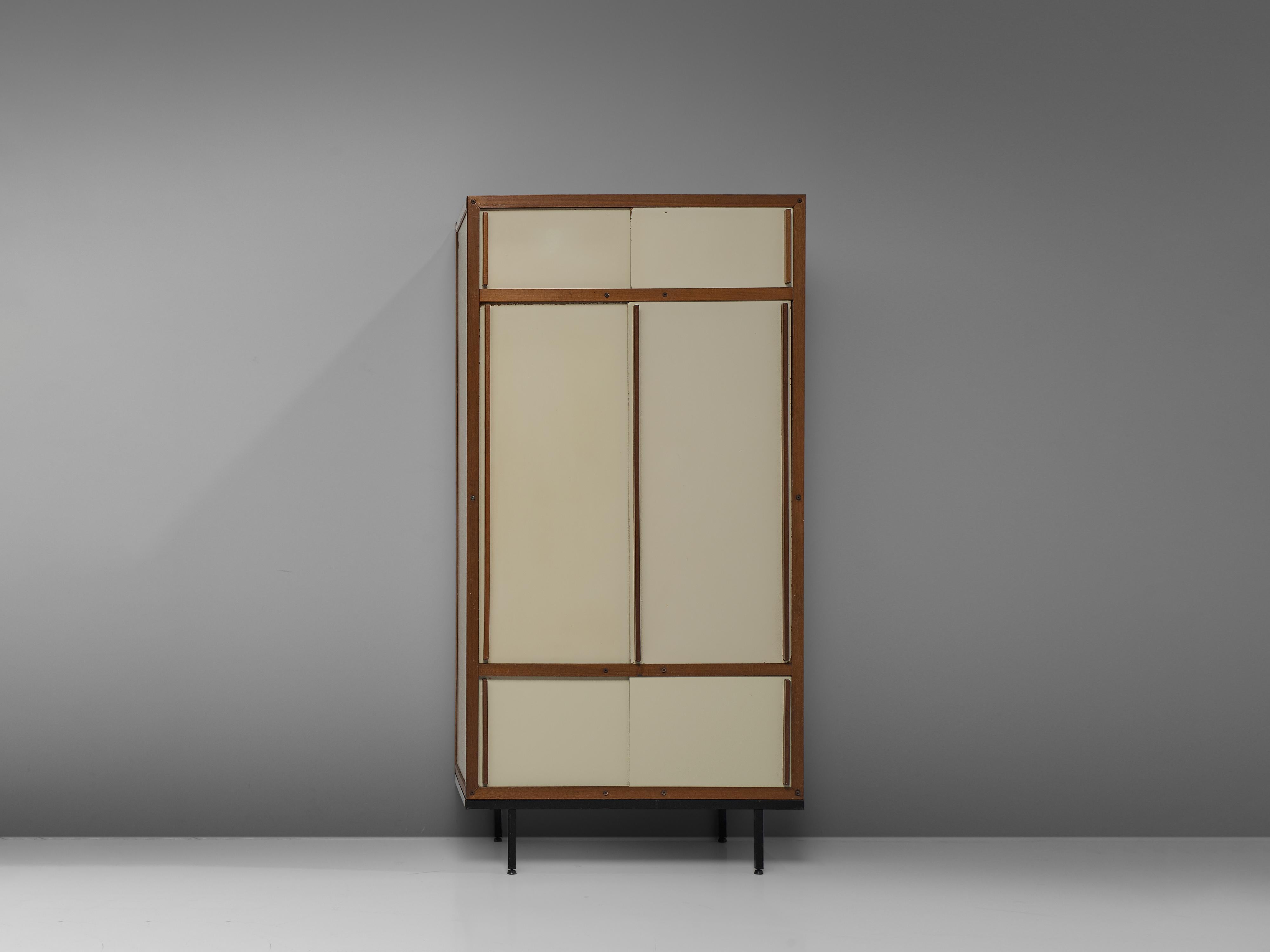 Mid-20th Century André Sornay Cabinet in Mahogany