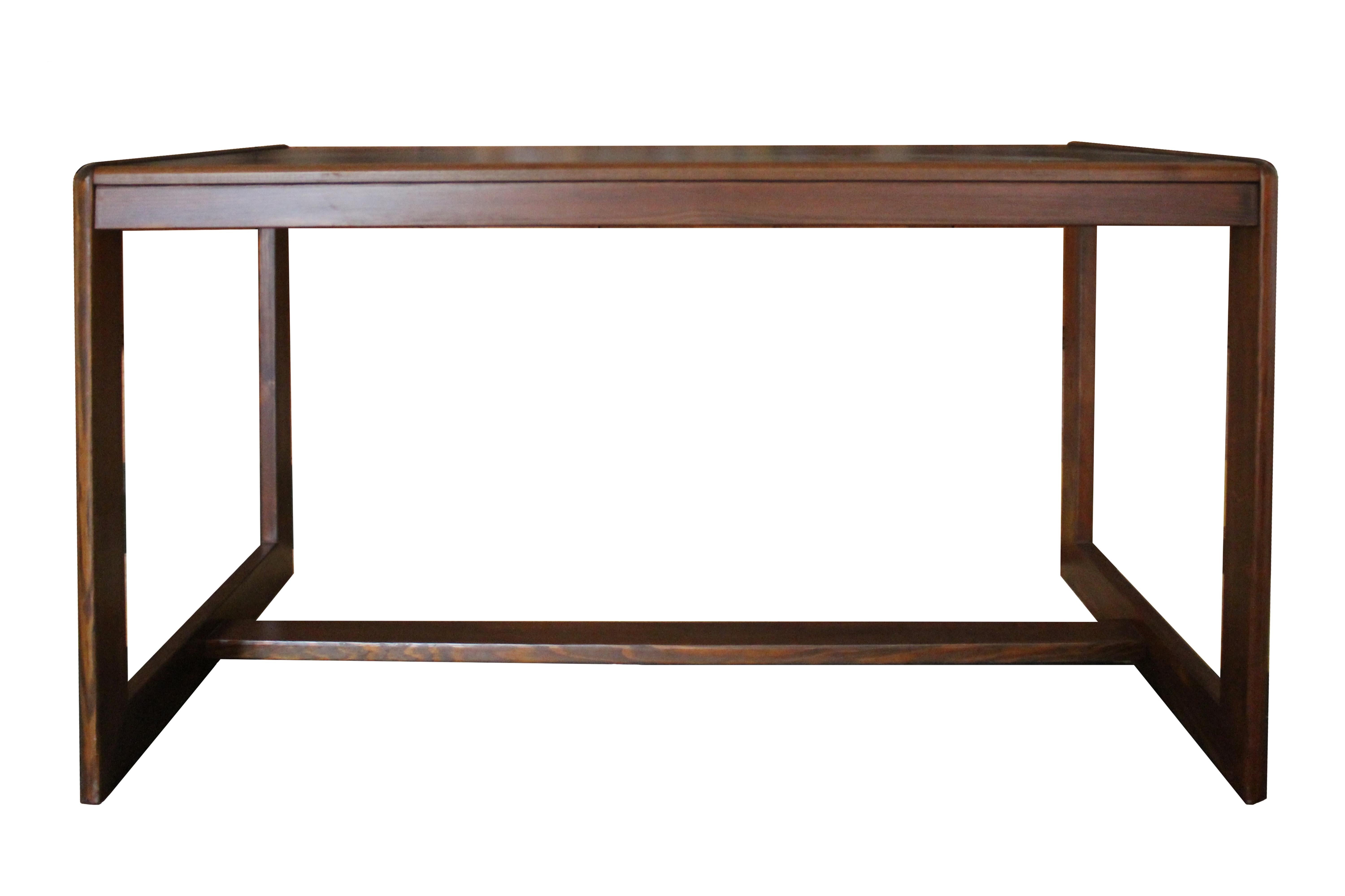 André Sornay Desk.
Made with Elm and black lacquered top.
Circa 1960, France.
André Sornay, born in Lyon on January 28, 1902 and died on August 7, 2000 in Vichy, is a French designer and decorator, representative of the Art Deco style in France.