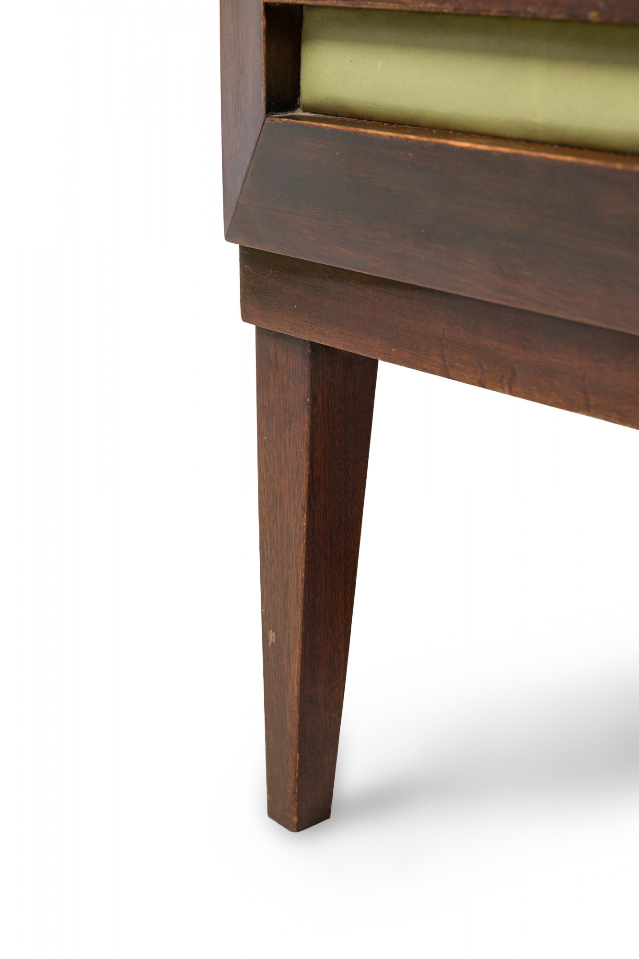 Andre Sornay French Midcentury Mahogany Bedside / End Table For Sale 8