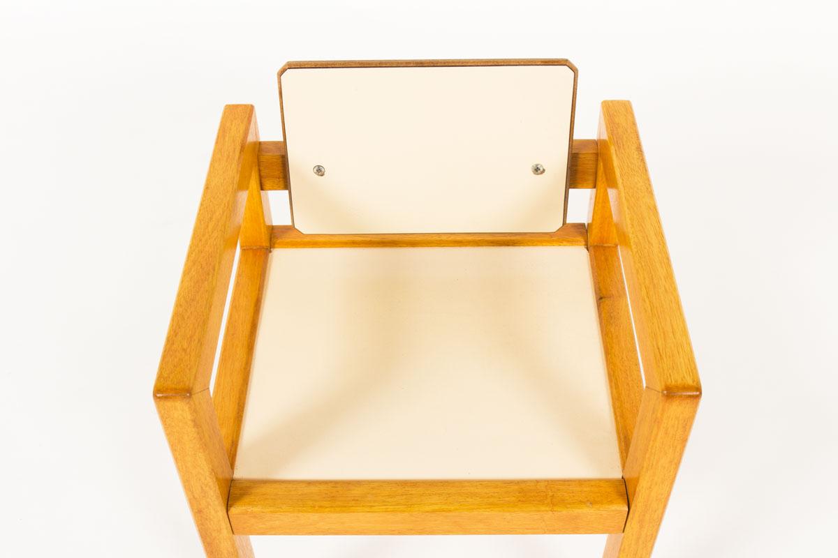 Andre Sornay kids chair Solid Wood and Laminate, 1960 1