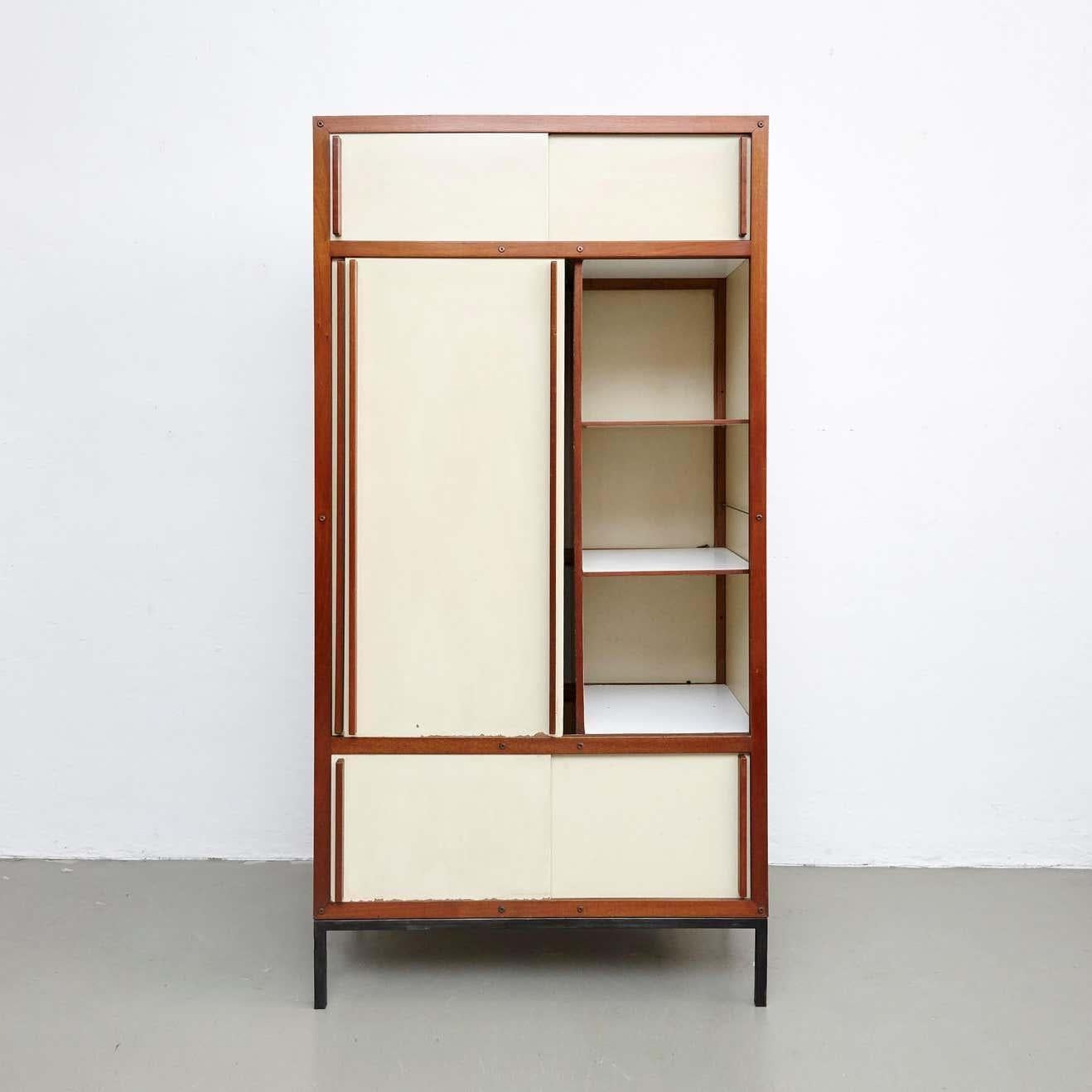 André Sornay Mid-Century Modern French Cabinet, circa 1950 For Sale 6