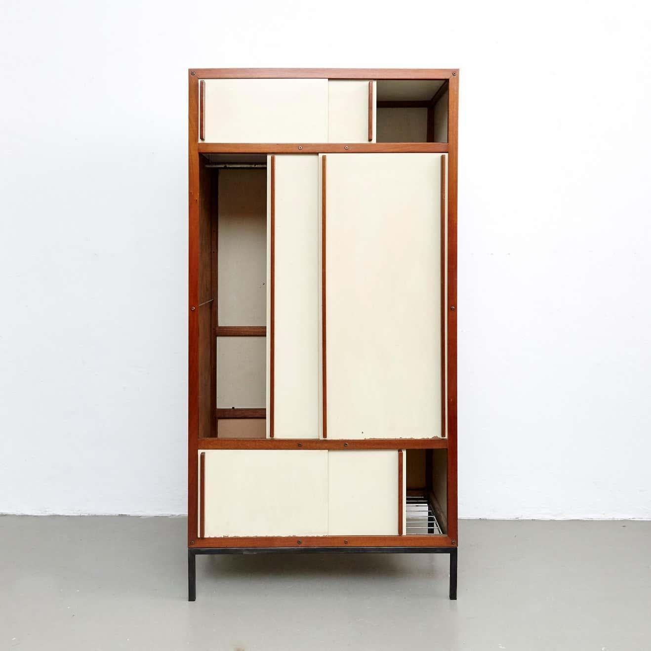 André Sornay Mid-Century Modern French Cabinet, circa 1950 For Sale 9