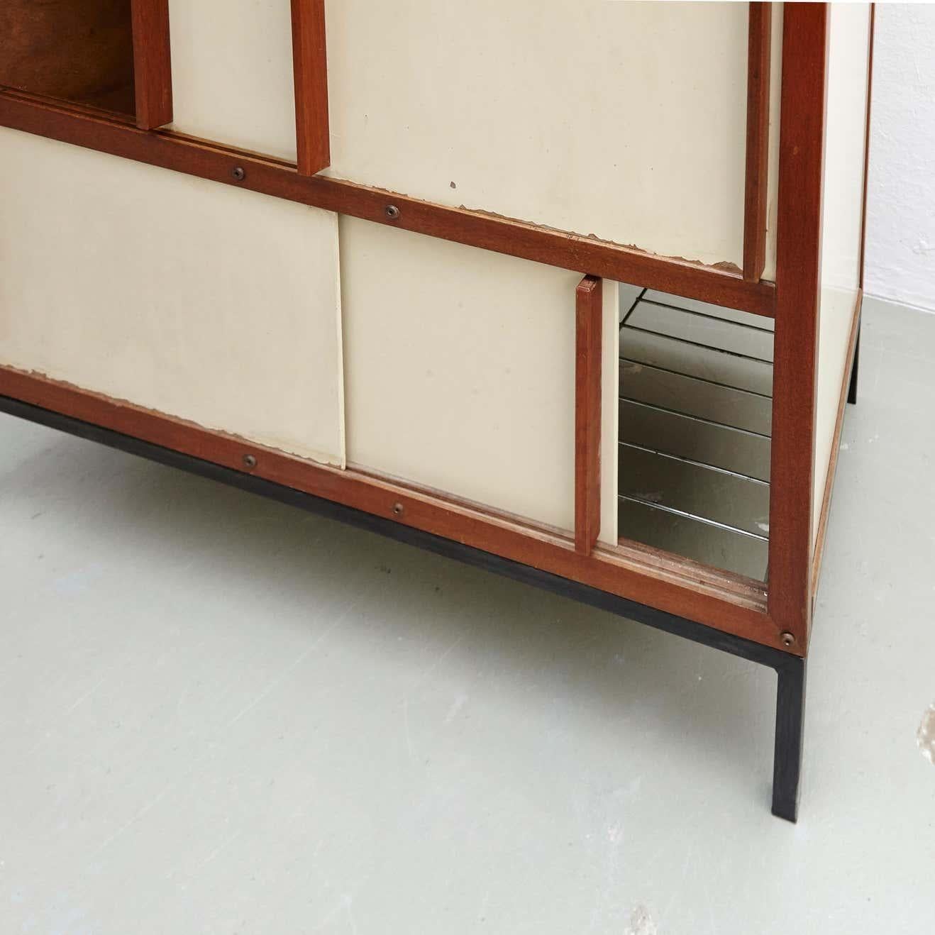 André Sornay Mid-Century Modern French Cabinet, circa 1950 For Sale 10