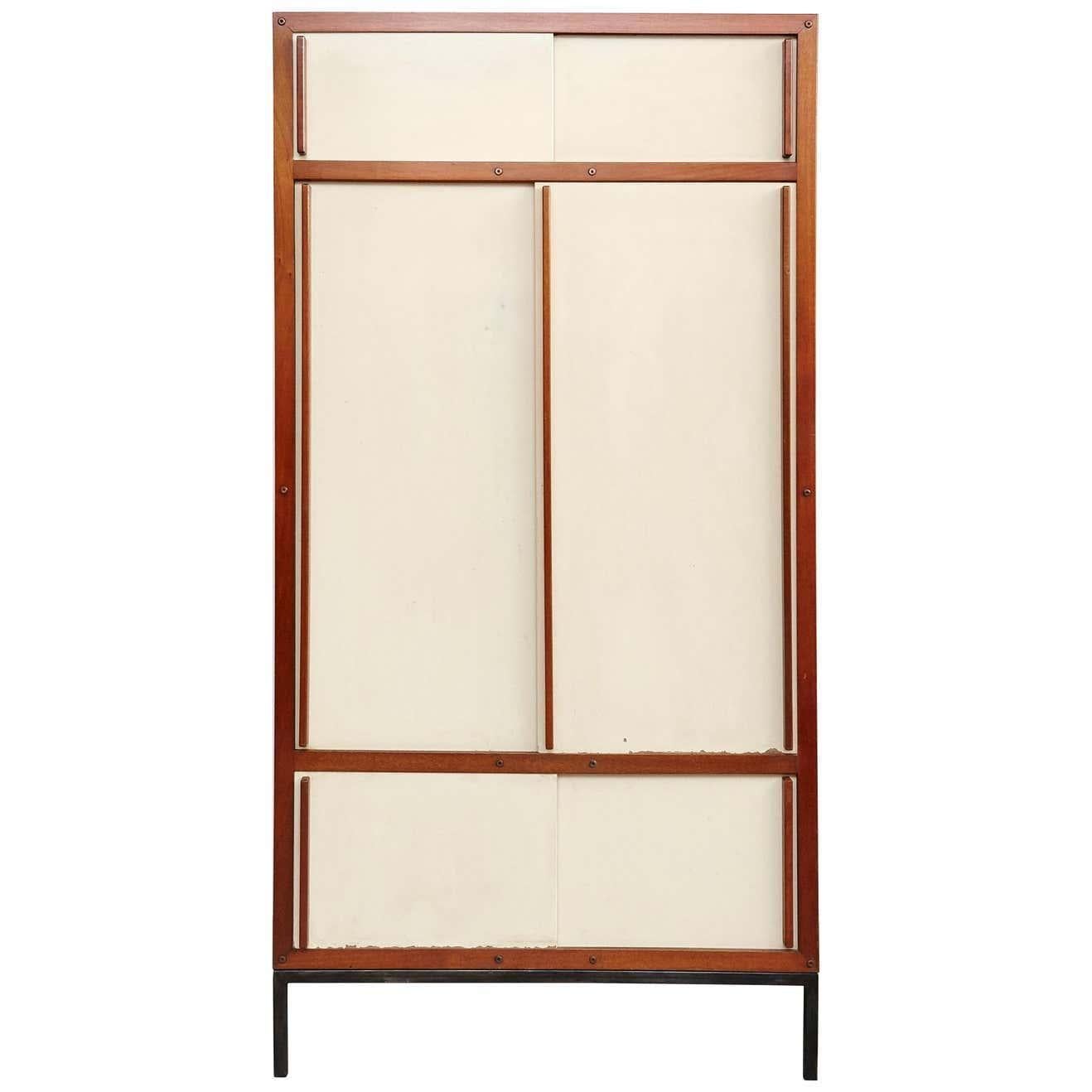 André Sornay Mid-Century Modern French Cabinet, circa 1950 For Sale 12