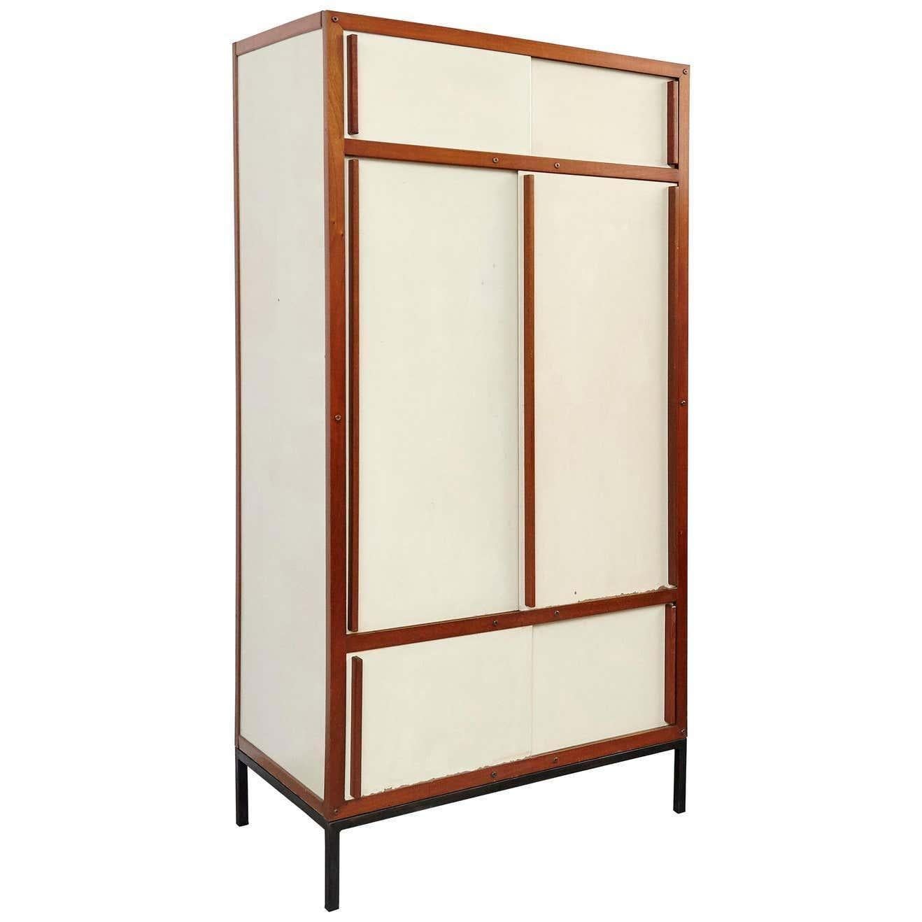 André Sornay Mid-Century Modern French Cabinet, circa 1950 For Sale 13