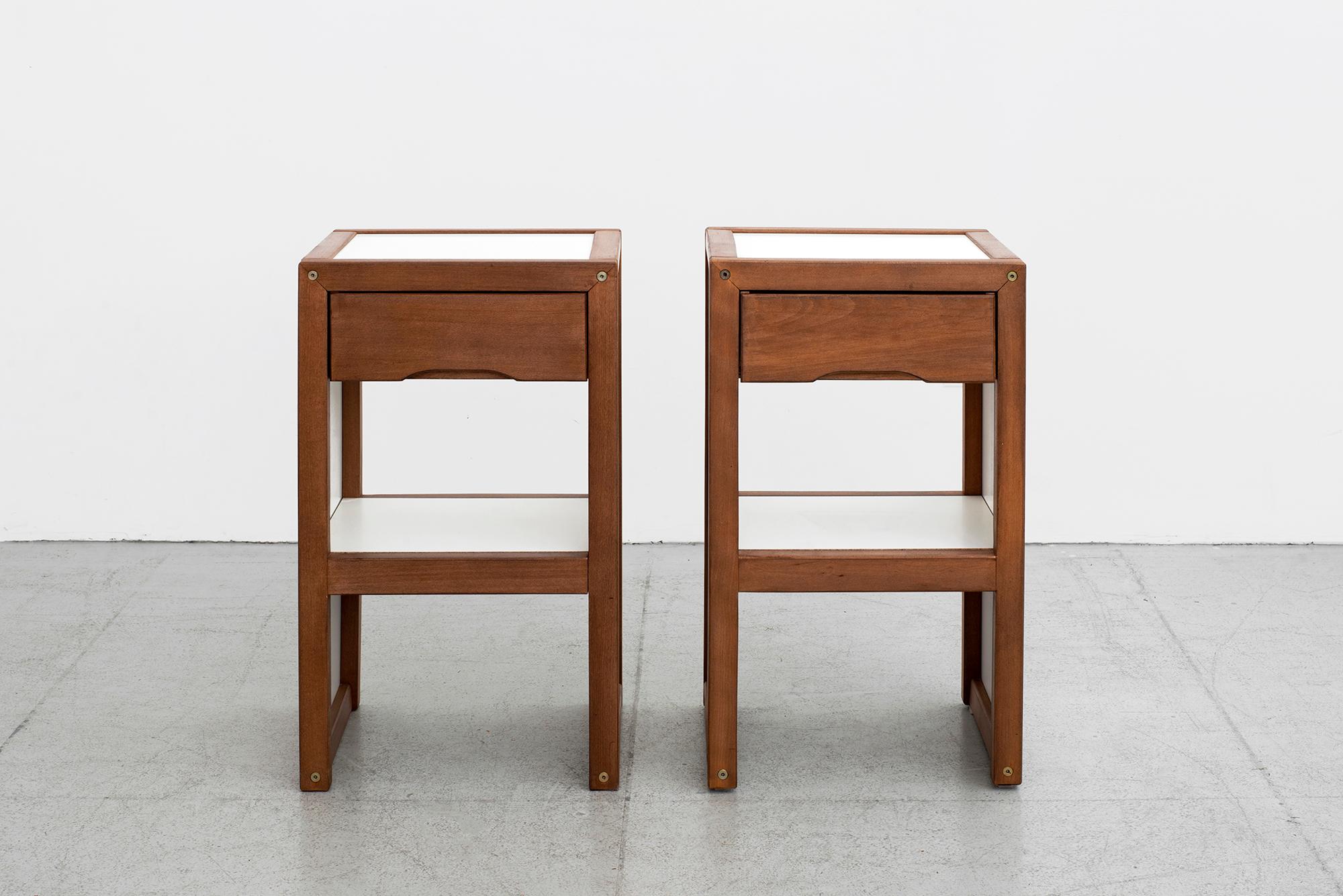 Andre Sornay Nightstands In Good Condition In Beverly Hills, CA