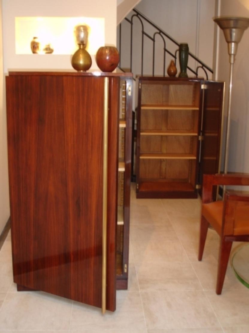 French André Sornay Pair of Storage Cabinet, circa 1930