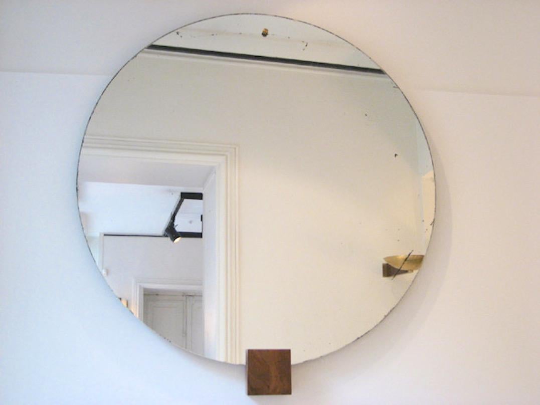 André Sornay round mirror, circa 1930

