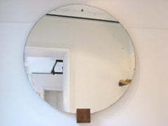 André Sornay Round Mirror, circa 1930