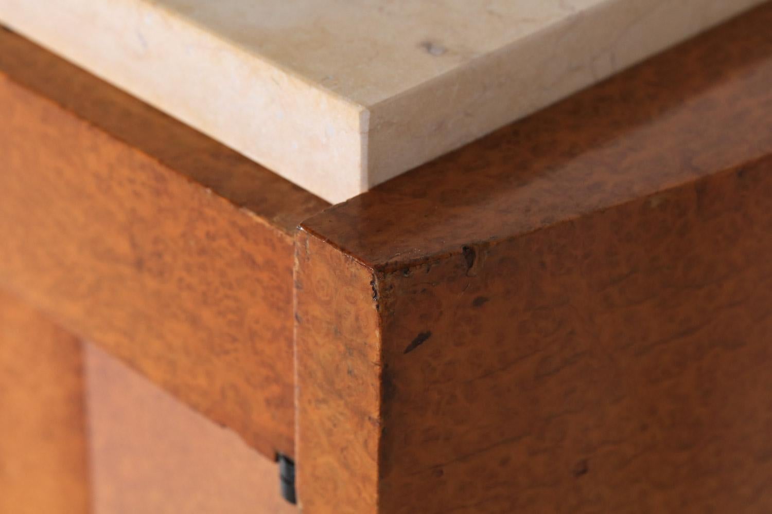 Legno Credenza in legno di André Sornay, anni '30, Art Déco in vendita