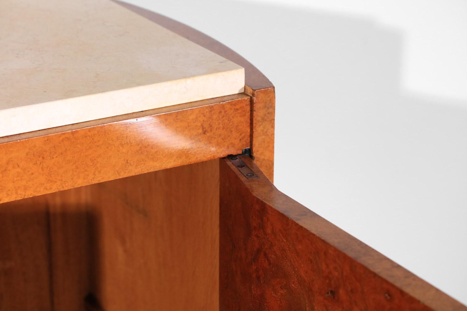 Credenza in legno di André Sornay, anni '30, Art Déco in vendita 3