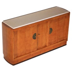 André Sornay sideboard in wood, 1930s, Art Deco