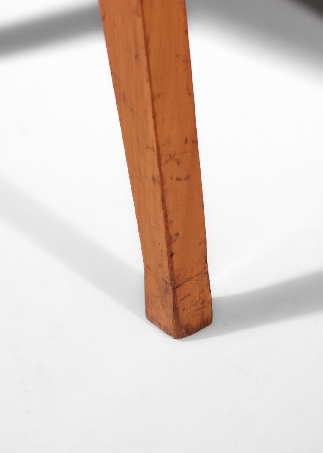 Ensemble de salle à manger en bois massif André Sornay, Art déco des années 1930 en vente 4