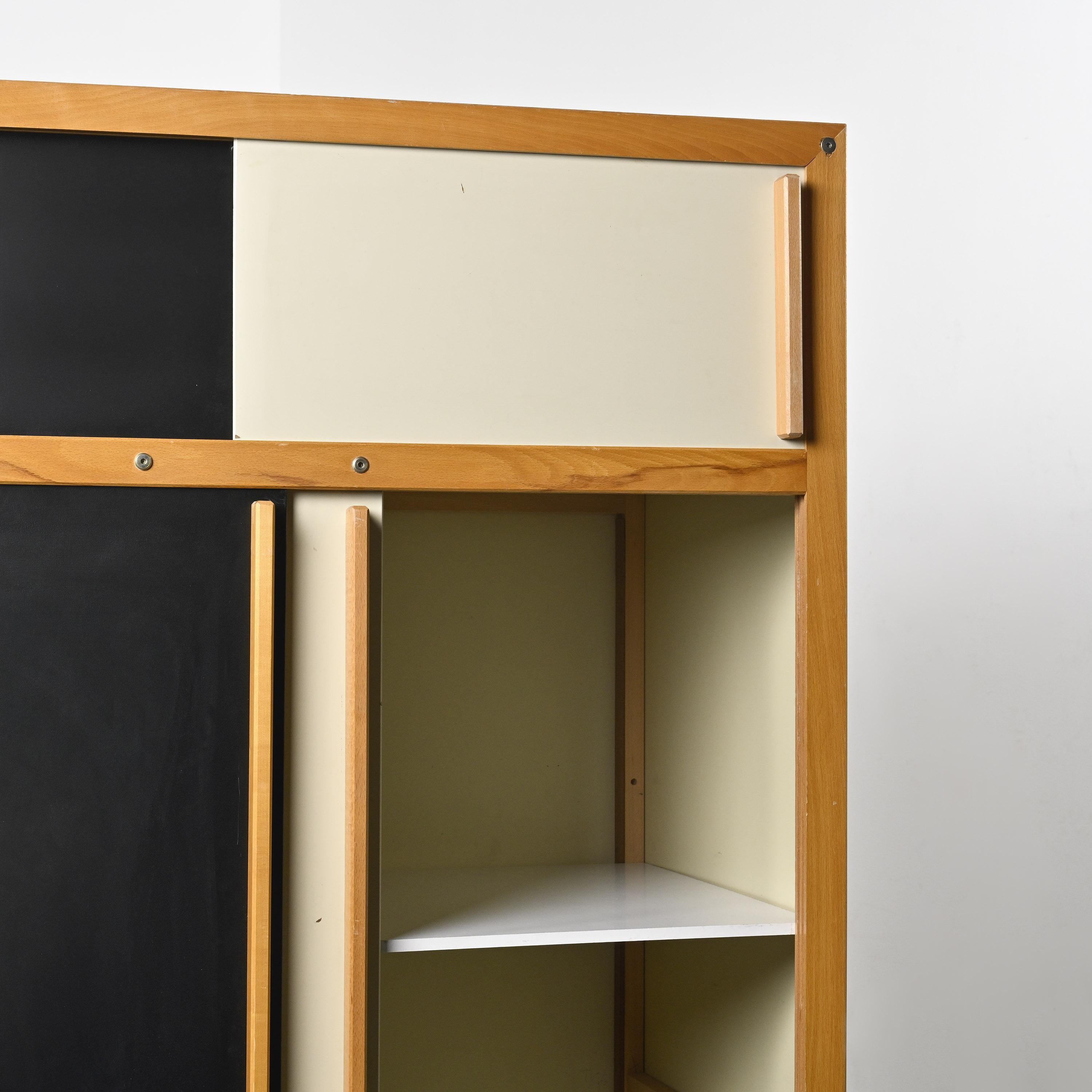 Metal André Sornay Vintage Cabinet, France circa 1960