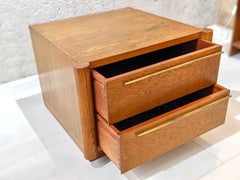 Commode en noyer André Sornay