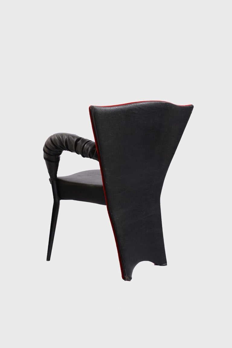Post-Modern Andre T Chair by Borek Sipek for Scarabas, 1990s For Sale