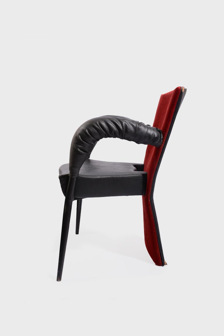 Czech Andre T Chair by Borek Sipek for Scarabas, 1990s For Sale