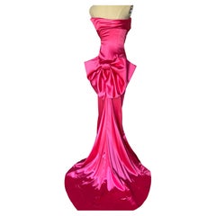 Andre Tan evening bustier bow gown