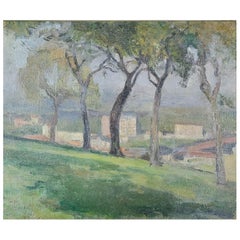 Französisches impressionistisches Gemälde von Andre Tondu