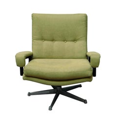 André Vandenbeuck para Strassle Silla de salón "King", Suiza Años 60