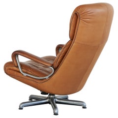 André Vandenbeuck Swivel Lounge Chair in for Strässle Switzerland 1970s