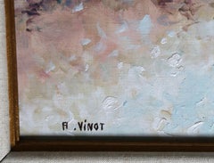 Montmarte, école de Paris Peinture à l'huile d'Andre Vinot