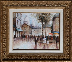 Montmarte, 1946 Oil Painting by Andre Vinot