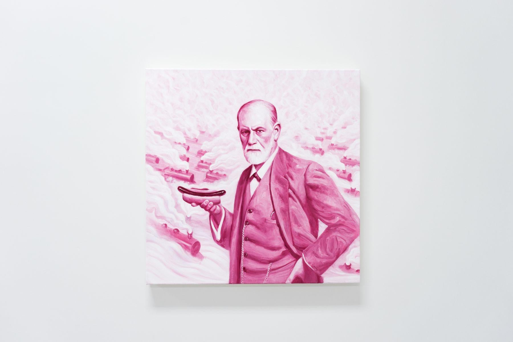 ANDRE VON MORISSE, Pink Freud 2 (Pink Freud & The Pleasant Horizon), 2015 For Sale 1
